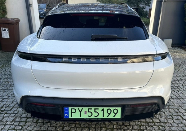 Porsche Taycan cena 359700 przebieg: 37000, rok produkcji 2022 z Braniewo małe 172